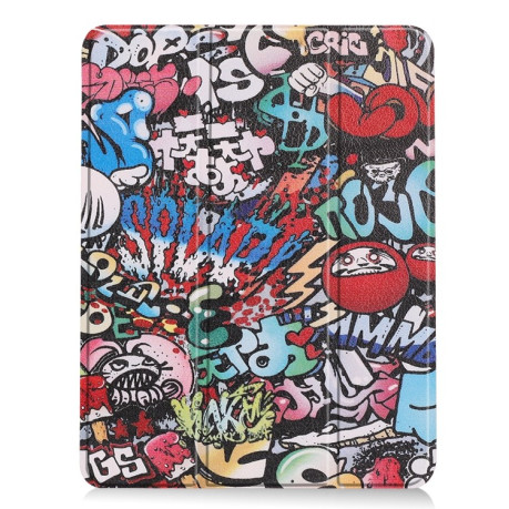 Чехол-книжка Colored Drawing with stylus holder на iPad Air 10.9 2022/2020 - Graffiti