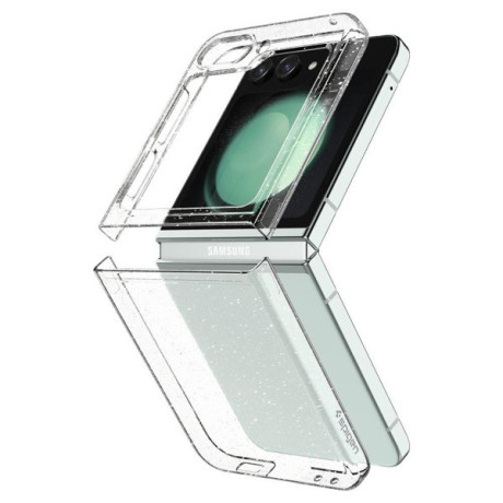 Оригинальный чехол Spigen AirSkin для Samsung Galaxy Z Flip 5 - Glitter Crystal