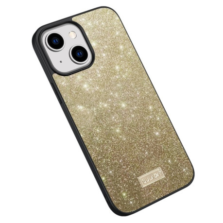 Чохол SULADA Glittery для iPhone 15 Plus – золотий