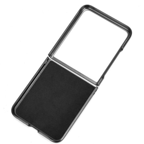 Протиударний чохол Wristband Leather Back для Motorola Razr 50 Ultra - зелений