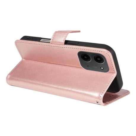 Чехол-книжка Cat Embossing Pattern на Xiaomi Redmi 15C 5G / 4G EU 173mm - золото