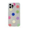 Чохол протиударний Colorful Dot Pattern для iPhone 11 Pro Max - червоно-синій