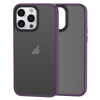 Чехол Brilliant Series Micro-frosted Anti-fingerprint на iPhone 15 Pro Max - фиолетовый