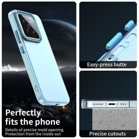 Протиударний чохол Candy Series для Xiaomi 15 Pro - синій