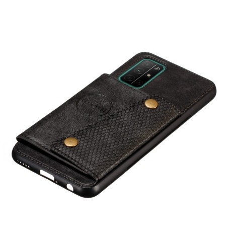 Протиударний чохол Magnetic with Card Slots Samsung Galaxy A02s - чорний