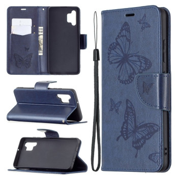 Чохол-книжка Butterflies Pattern Samsung Galaxy A32 4G - синій