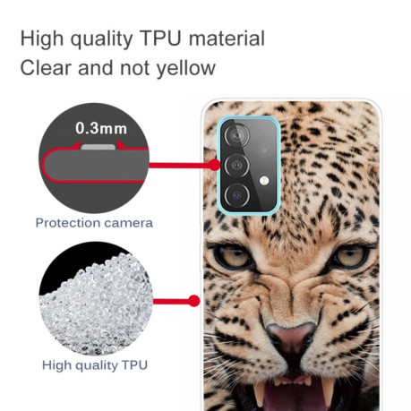 Ударозащитный чехол Painted для Samsung Galaxy A32 4G - Jaguar