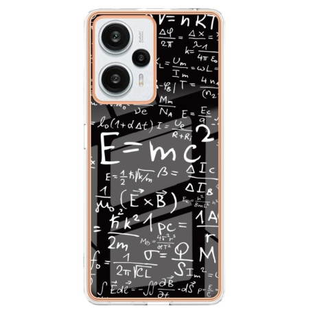 Противоударный чехол Electroplating IMD для Xiaomi Redmi Note 12 Turbo/Poco F5 - Equation