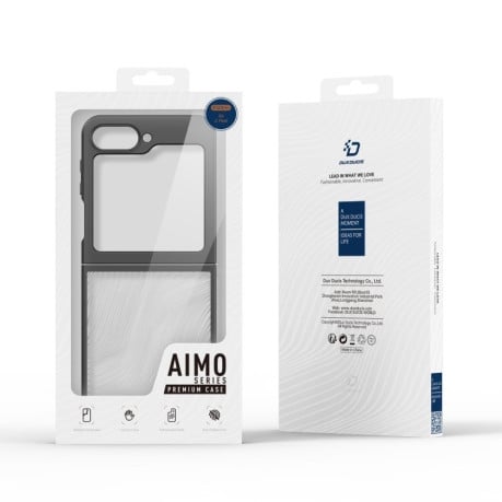 Протиударний чохол DUX DUCIS Aimo Series для Samsung Galaxy Flip 6 5G - чорний