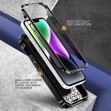 Протиударний чохол Armor Series MagSafe для iPhone 15 Pro - чорний