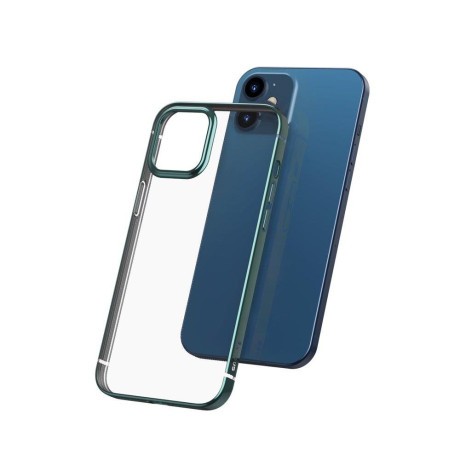 Силіконовий чохол Baseus Shining Case для iPhone 12 Pro Max - зелений