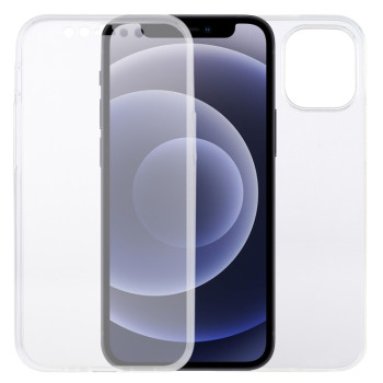 Двусторонний ультратонкий силиконовый чехол на iPhone 12 mini
