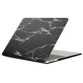 Мармуровий Чохол Marble Black White Texture для 2016 New Macbook Pro 13.3 A1706/ A1708