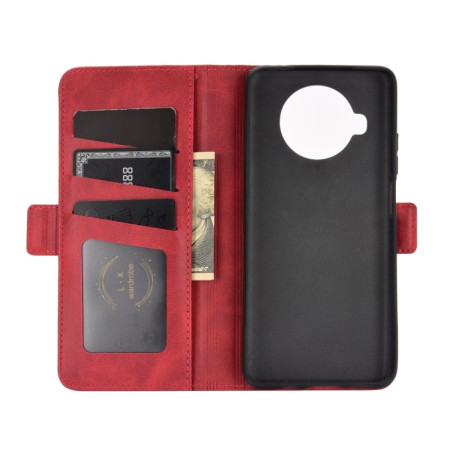 Чохол-книжка Dual-side Magnetic Buckle для Xiaomi Mi 10T Lite - червоний