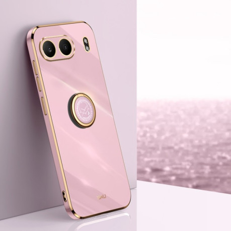 Чохол протиударний XINLI Straight Edge with Ring Holder для OnePlus Nord 4 - фіолетовий