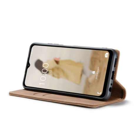 Кожаный чехол CaseMe-013 Multifunctional на Samsung Galaxy A13 5G - коричневый
