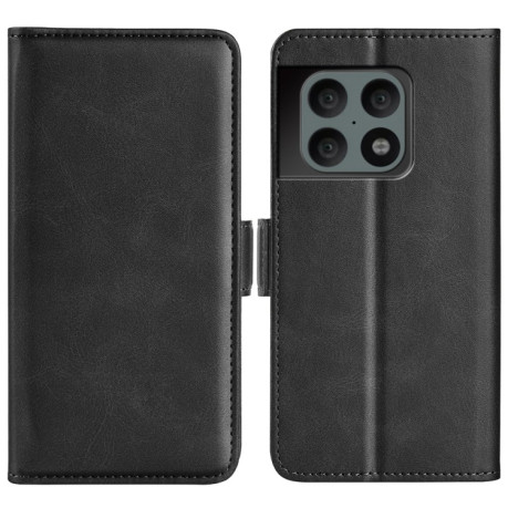 Чохол-книжка Dual-side Magnetic Buckle для OnePlus 10 Pro 5G - чорний