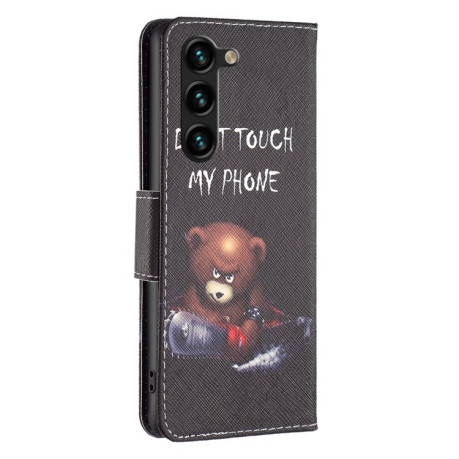 Чохол-книжка Colored Drawing Pattern  для Samsung Galaxy S25+ 5G - Bear