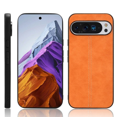 Ударозащитный чехол Sewing Cow Pattern  для Google Pixel 9 Pro - оранжевый