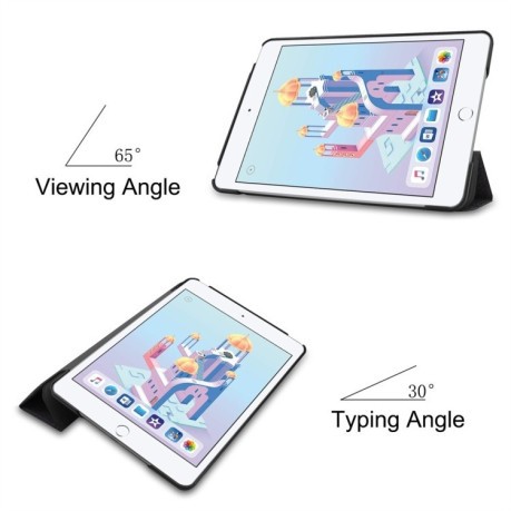 Чехол- книжка Big Eyes Pattern Custer Texture на iPad Mini 5 (2019) / Mini 4
