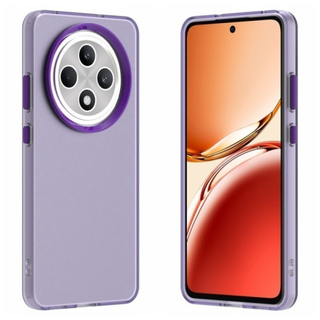 Противоударный чехол Candy Series для OPPO Reno12 F/12 FS 5G - фиолетовый