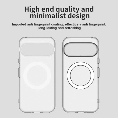 Протиударний чохол MagSafe Holder PC Hybrid для Google Pixel 9 - білий