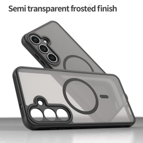 Чохол Fan Dun Series гібрид з Magsafe та захистом камери на Samsung Galaxy S25 FE 5G - чорний