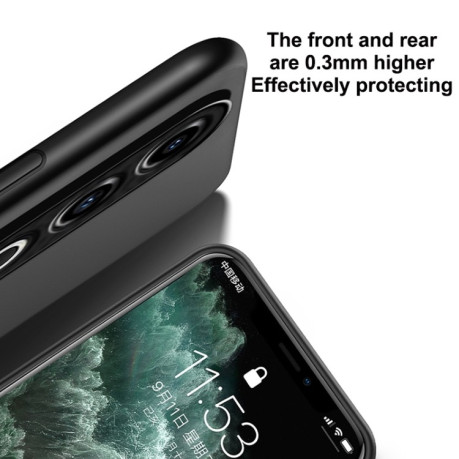 Протиударний чохол Tilt Strip Grain на OnePlus Ace 3V - чорний