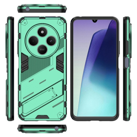 Протиударний чохол Punk Armor для Xiaomi Redmi 14C 4G/Poco C75/Redmi A4 5G - зелений