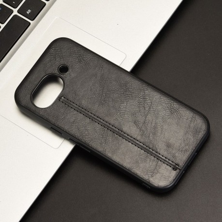 Ударозащитный чехол Sewing Cow Pattern для Google Pixel 9a - черный