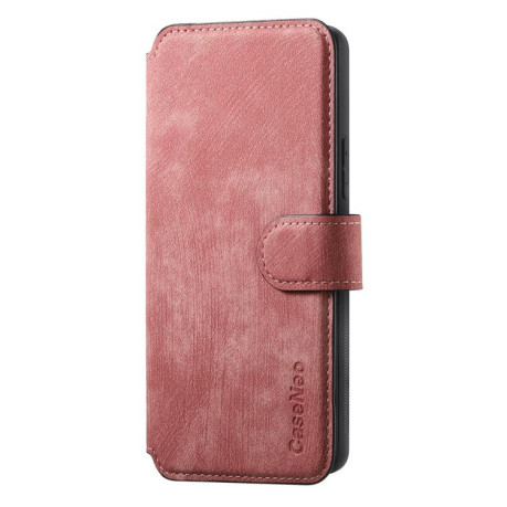 Чехол-книжка CaseNeo MagSafe RFID Anti-theft Retro Leather для OPPO Reno13 - розовый