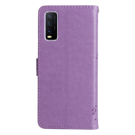 Чохол-книжка Cat Embossing Pattern на Vivo