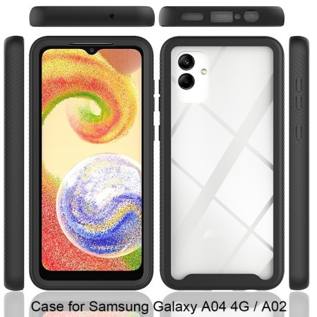 Противоударный чехол Starry Sky Series на Samsung Galaxy A04 - черный