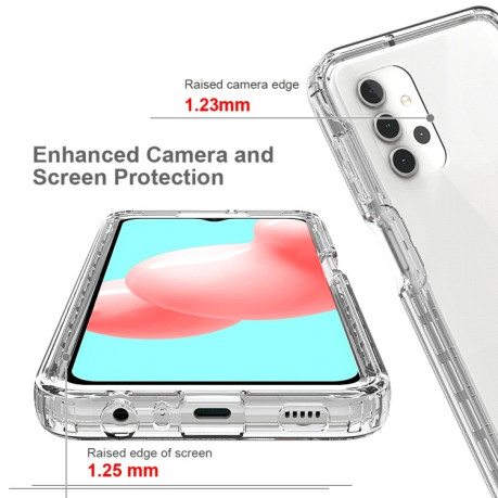 Противоударный чехол Highly Transparent на на Samsung Galaxy A32 - прозрачный