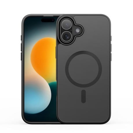 Чохол DUX DUCIS Yind Series із MagSafe гібрид на iPhone 17 - чорний