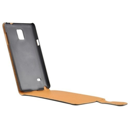 Кожаный Чехол Vertical Flip для Samsung Galaxy Note 4