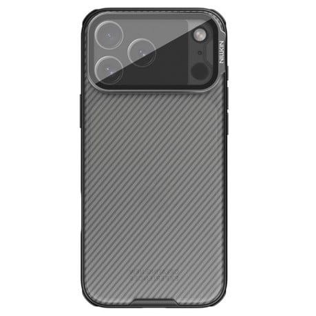 Чохол NILLKIN CamShield Prop Transparent Mirror Cover Translucent на iPhone 17 Pro Max - чорний