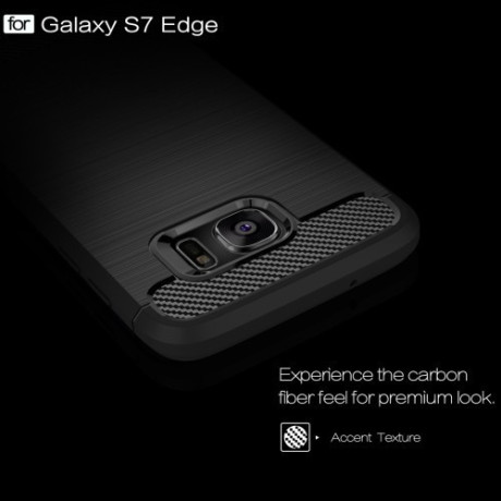 Протиударний Чохол Rugged Armor Black для Samsung Galaxy S7 Edge / G935