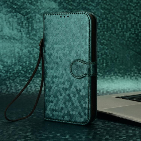 Чохол-книжка Honeycomb Dot для Infinix Note 50 4G / Note 50 Pro 4G - зелений