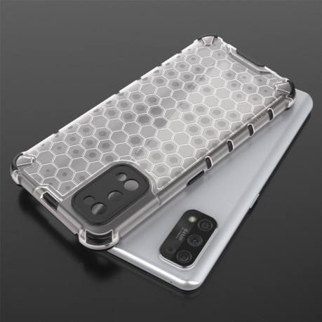 Противоударный чехол Honeycomb на Realme 8/8 Pro - серый