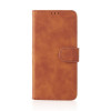 Чехол- книжка Skin Feel Magnetic для Samsung Galaxy M33 5G - коричневый