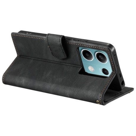Чохол-книжка Stitching Skin Feel для Motorola Edge 60 Fusion - чорний