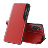 Чехол-книжка Clear View Standing Cover на Samsung Galaxy A33 5G - красный