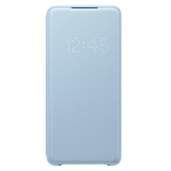 Оригинальный чехол-книжка Samsung LED View Cover для Samsung Galaxy S20 Plus blue (EF-NG985PLEGRU)
