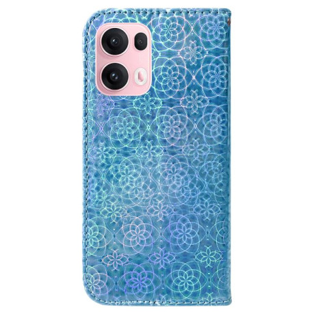 Чохол-книжка Solid Color Colorful на OPPO Reno13 Pro Global - синій