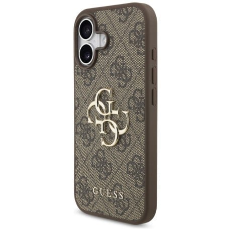 Оригінальний чохол Guess 4G Big Logo на iPhone 17 - Brown