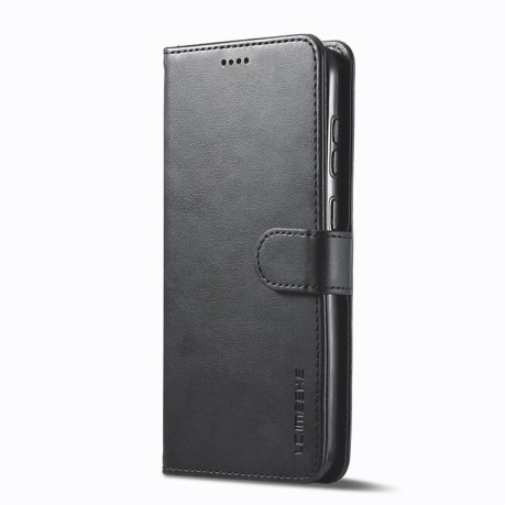Чехол книжка LCIMEEKE Calf Texture на Samsung Galaxy S25+ 5G - черный