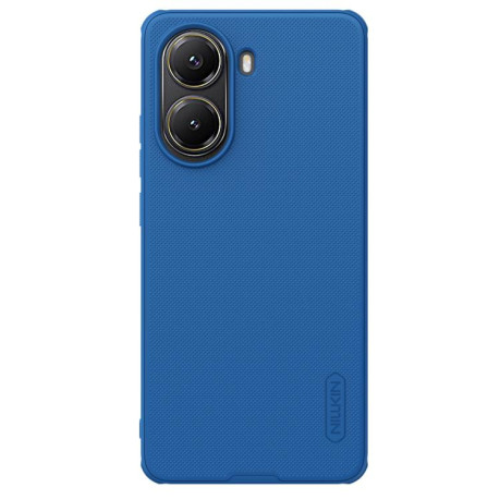 Противоударный чехол NILLKIN Super Frosted для Xiaomi Poco X7 Pro - синий