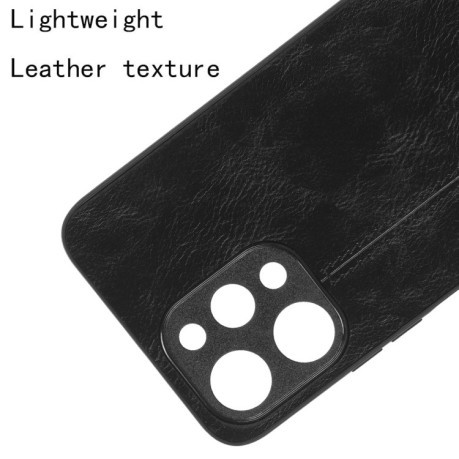 Ударозащитный чехол Sewing Cow Pattern For Xiaomi Redmi 12 4G - черный