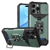 Противоударный чехол Armor Camera Shield для  iPhone 16 Pro Max - зеленый